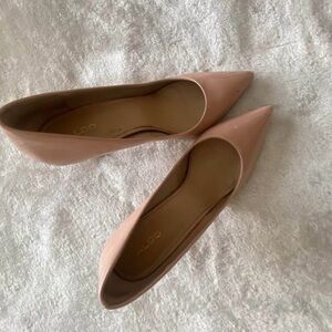 ALDO Nude Blush Pointed-Toe Flats